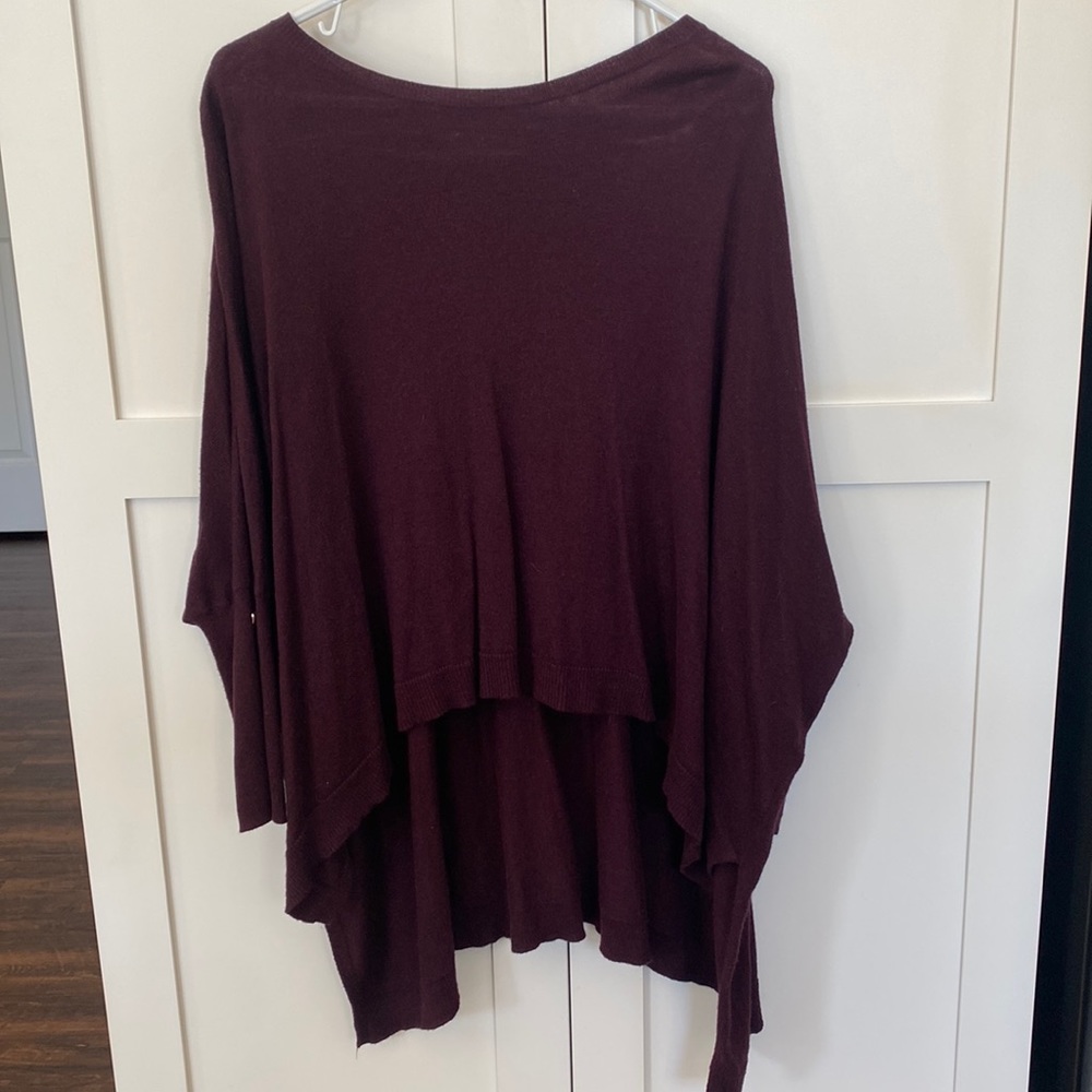 Jennifer Lopez Burgundy Sweater